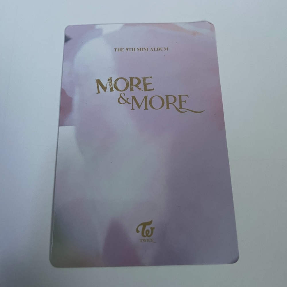 Twice Momo Offical MORE&MORE PC